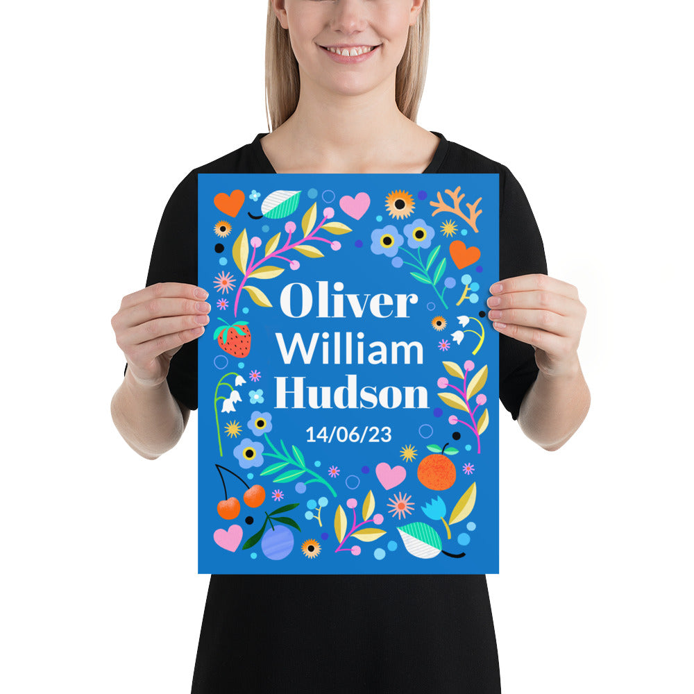 Personalised Happy Print