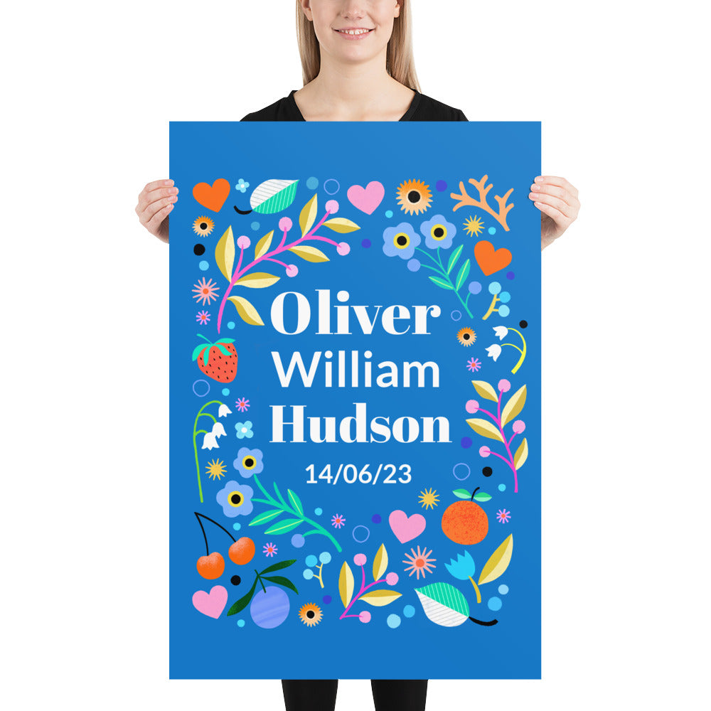 Personalised Happy Print