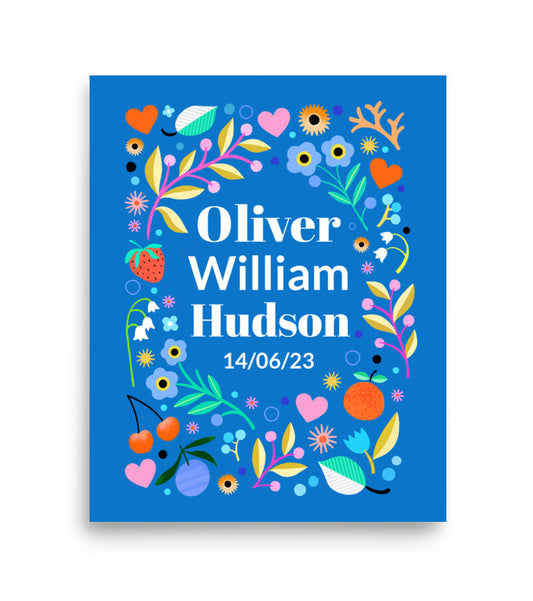 Personalised Happy Print